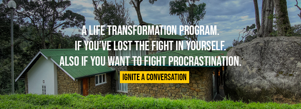 A life transformation program. If you’ve lost the fight in yourself. Also if you want to fight procrastination. 