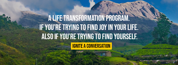 A life transformation program. If you’re trying to find joy in your life. Also if you’re trying to find yourself. 